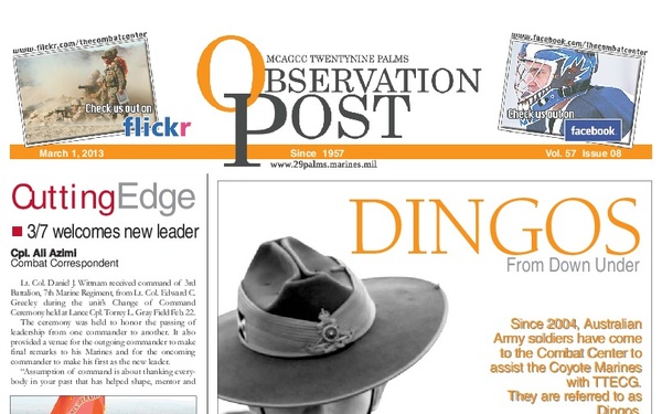 Observation Post - March 1, 2013