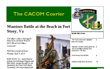 CACOM Courier - 08.10.2013