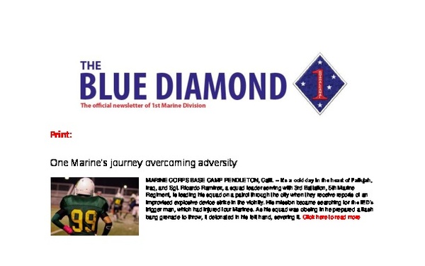 The Blue Diamond - November 1, 2013