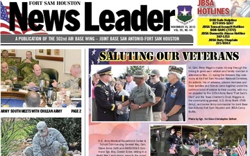 Fort Sam Houston News Leader - 11.15.2013