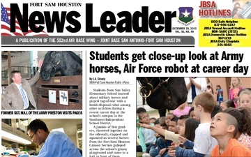 Fort Sam Houston News Leader - 12.20.2013