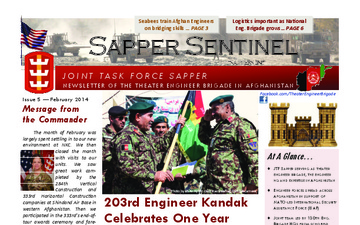 Sapper Sentinel - 02.28.2014