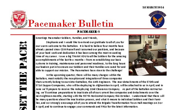 The Pacemaker Press - March 31, 2014