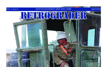 82nd Sustainment Brigade-CENTCOM Materiel Recovery Element Retrograder - 05.05.2014