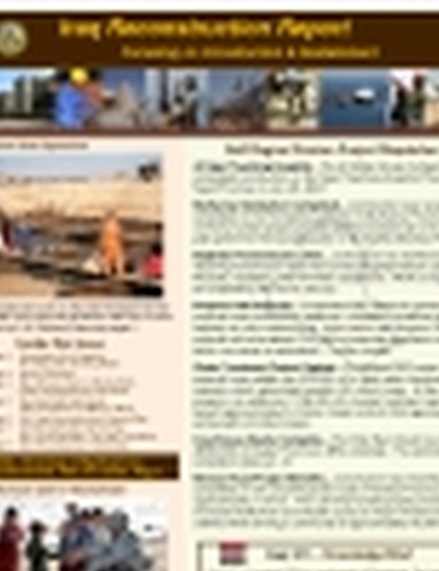 Iraq Reconstruction Report