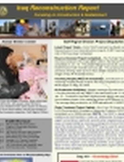 Iraq Reconstruction Report