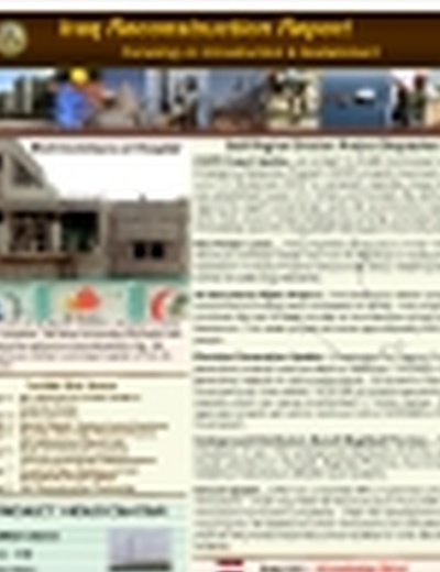 Iraq Reconstruction Report