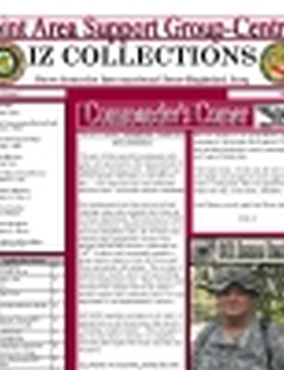 Joint Area Support Group-IZ Collections: News from the International Zone