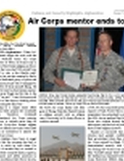 Defense and Security Highlights, Afghanistan