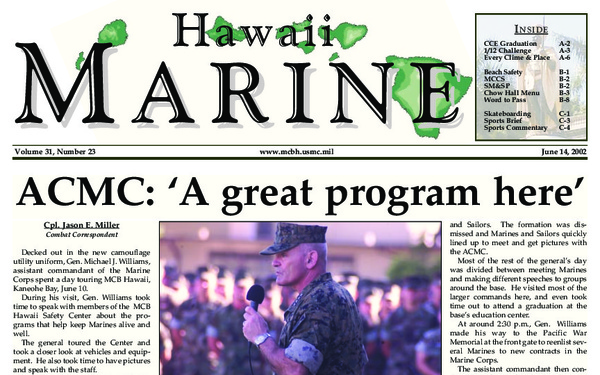 Hawaii Marine - June 14, 2002