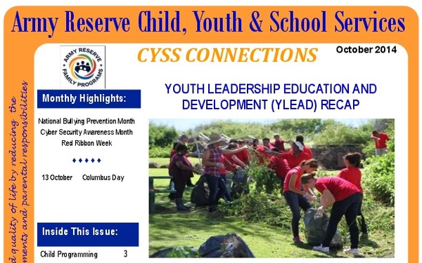 Army Reserve Child, Youth &amp; School Services - October 9, 2014