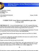 U.S. Army Reserve Command Press Release - 04.16.2015