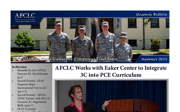 AFCLC Quarterly Newsletter - 06.04.2015