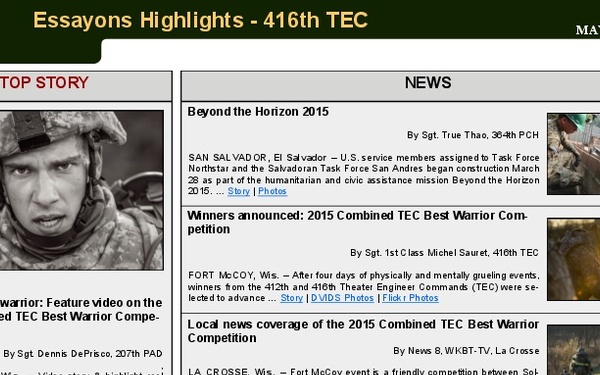 Essayons Highlights - May 1, 2015