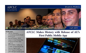 AFCLC Quarterly Newsletter - 09.01.2015