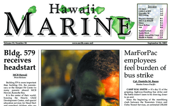 Hawaii Marine - September 26, 2003