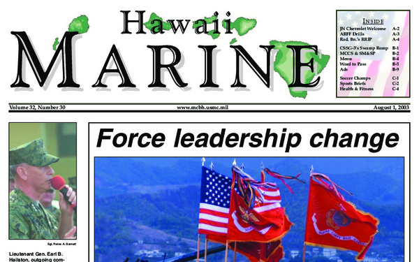 Hawaii Marine - August 1, 2003