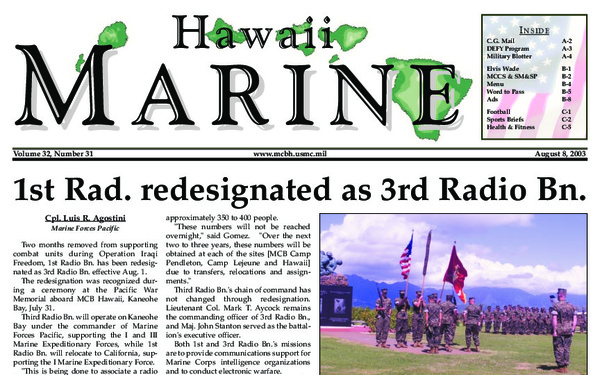 Hawaii Marine - August 8, 2003