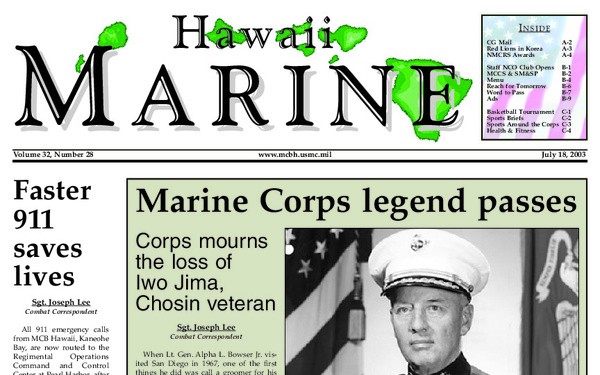 Hawaii Marine - July 18, 2003