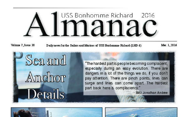 The Almanac - February 29, 2016