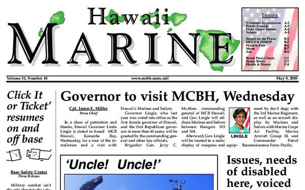 Hawaii Marine - May 9, 2003