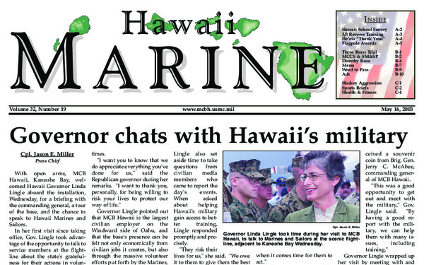 Hawaii Marine - May 16, 2003