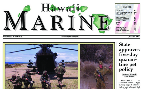 Hawaii Marine - June 27, 2003