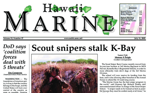 Hawaii Marine - July 11, 2003