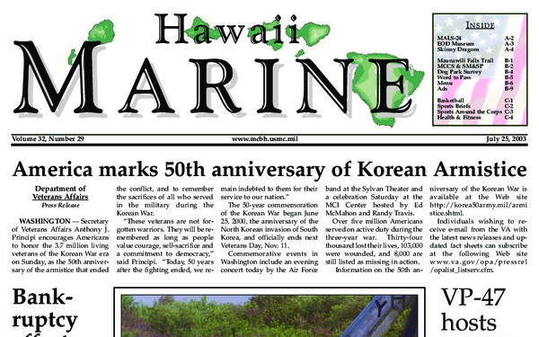 Hawaii Marine - July 25, 2003