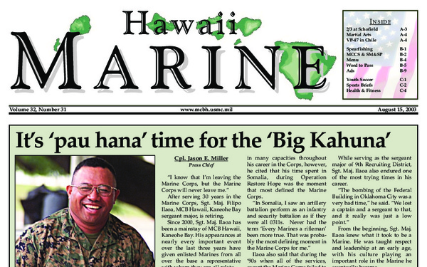 Hawaii Marine - August 15, 2003