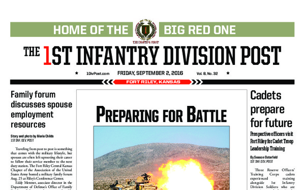 The 1st Infantry Division Post - September 1, 2016