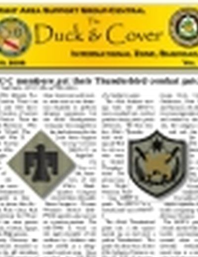 Duck &amp; Cover Newsletter