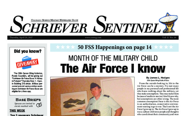 Schriever Sentinel  - April 20, 2017