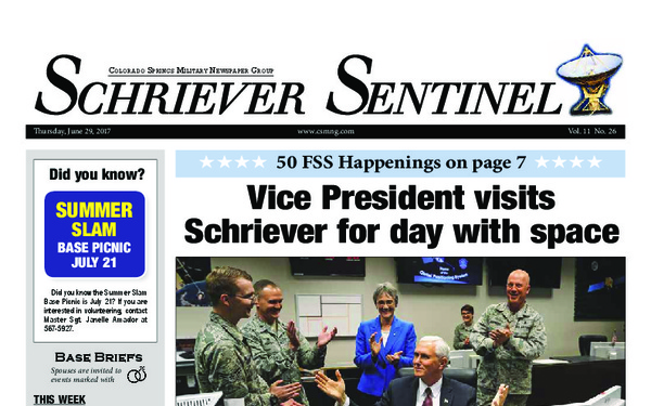 Schriever Sentinel  - June 29, 2017