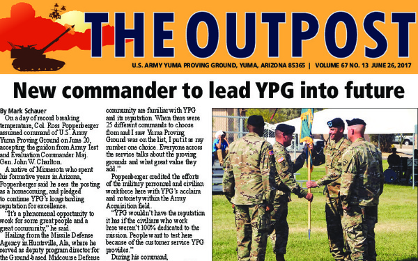 The Outpost - U.S. Army Yuma Proving Ground - June 26, 2017