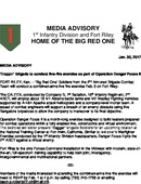 1st Infantry Division Press Releases - 01.30.2017
