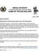 1st Infantry Division Press Releases - 02.21.2017