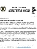 1st Infantry Division Press Releases - 03.08.2017