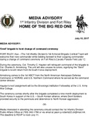 1st Infantry Division Press Releases - 07.10.2017