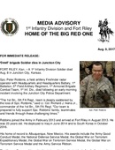 1st Infantry Division Press Releases - 08.09.2017