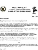 1st Infantry Division Press Releases - 09.01.2017