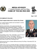 1st Infantry Division Press Releases - 09.07.2017