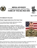 1st Infantry Division Press Releases - 09.14.2017