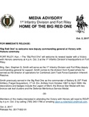 1st Infantry Division Press Releases - 10.02.2017