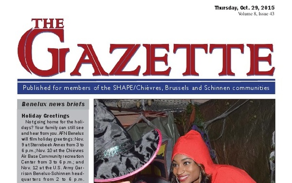The Gazette  - October 29, 2015
