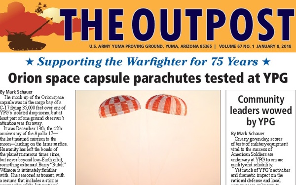 The Outpost - U.S. Army Yuma Proving Ground - January 8, 2018