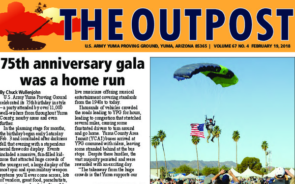 The Outpost - U.S. Army Yuma Proving Ground - February 15, 2018