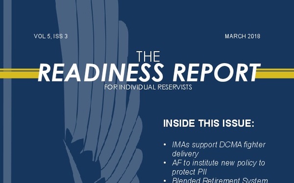 The Readiness Report - March 16, 2018