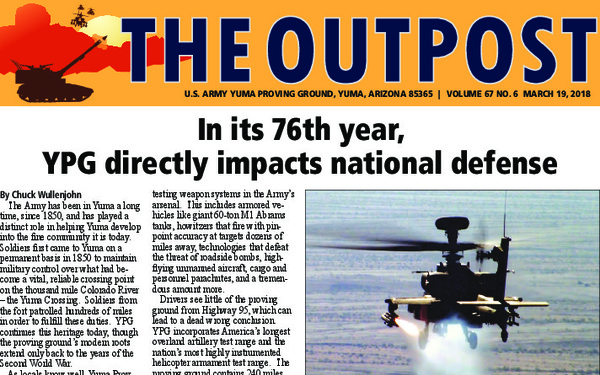 The Outpost - U.S. Army Yuma Proving Ground - March 19, 2018
