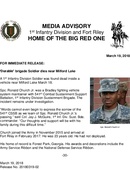 1st Infantry Division Press Releases - 03.19.2018